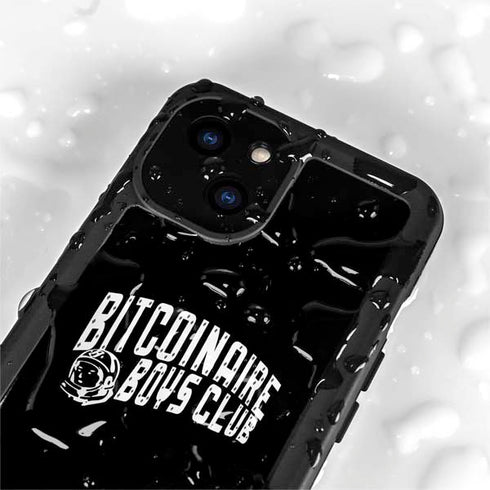 Bitcoinaire Boys Club iPhone 15 Waterproof Case